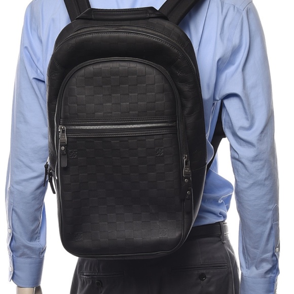 Louis Vuitton Damier Infini Michael Backpack Black - Picture 8 of 8